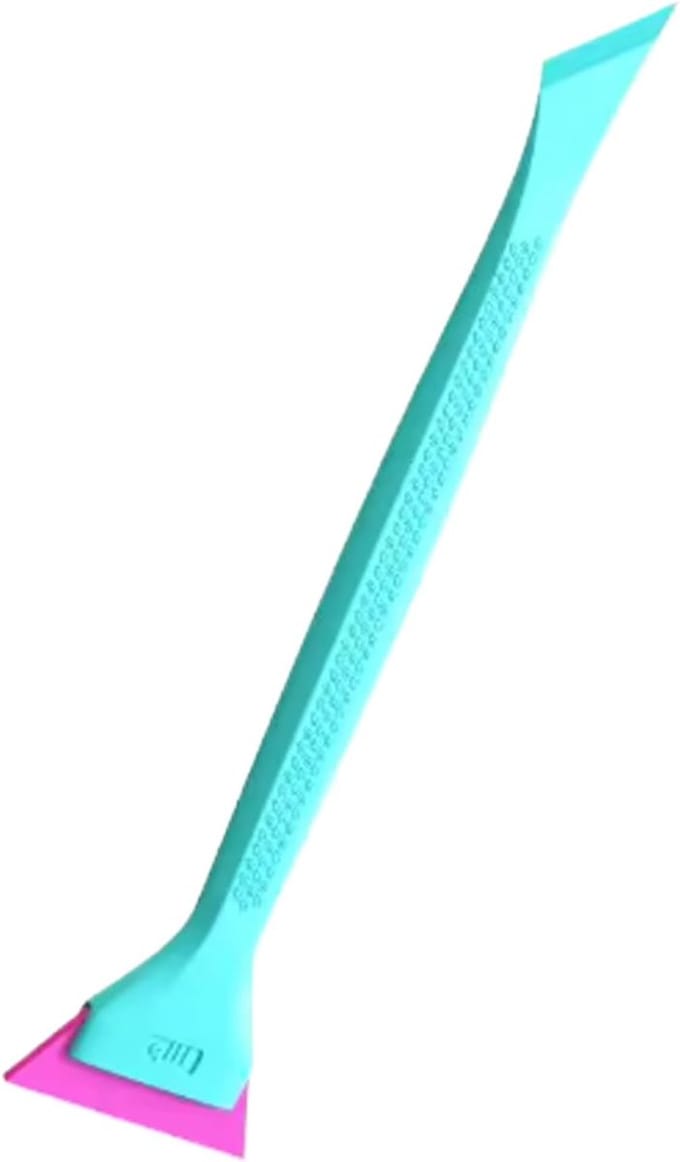 Glasschraper - Raamafdekking Folietool - Water Reinigen - Efficiënte Droging - 24 x 5 cm - Blauw
