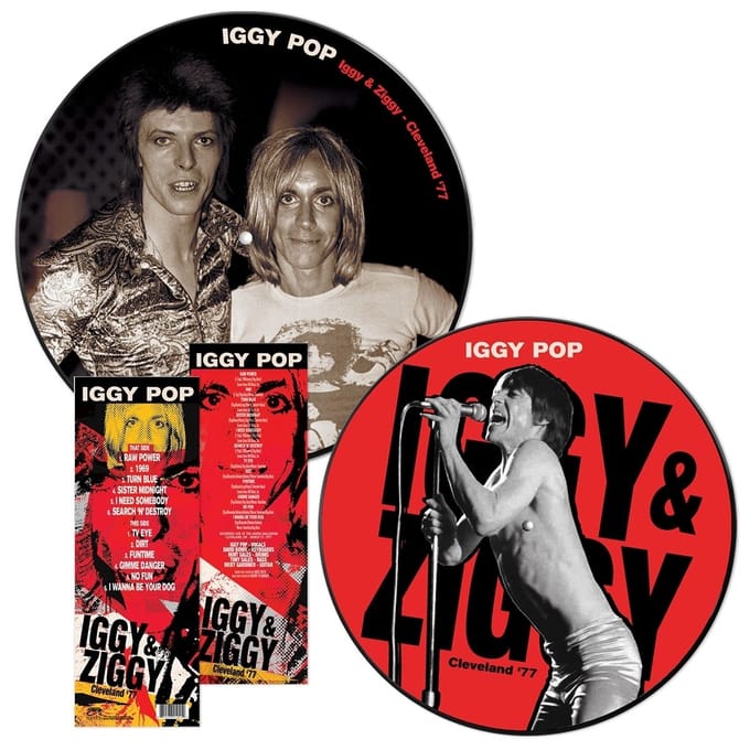 Iggy Pop - Iggy & Ziggy (Cleveland '77) (LP) (Picture Disc) (Limited Edition)