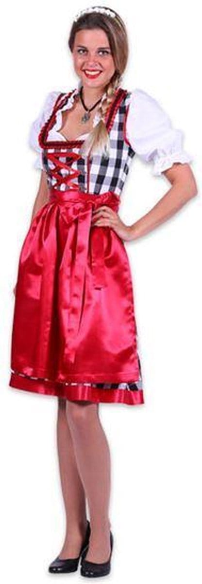 Oktoberfest Dirndl Lene Rood - Maat 36