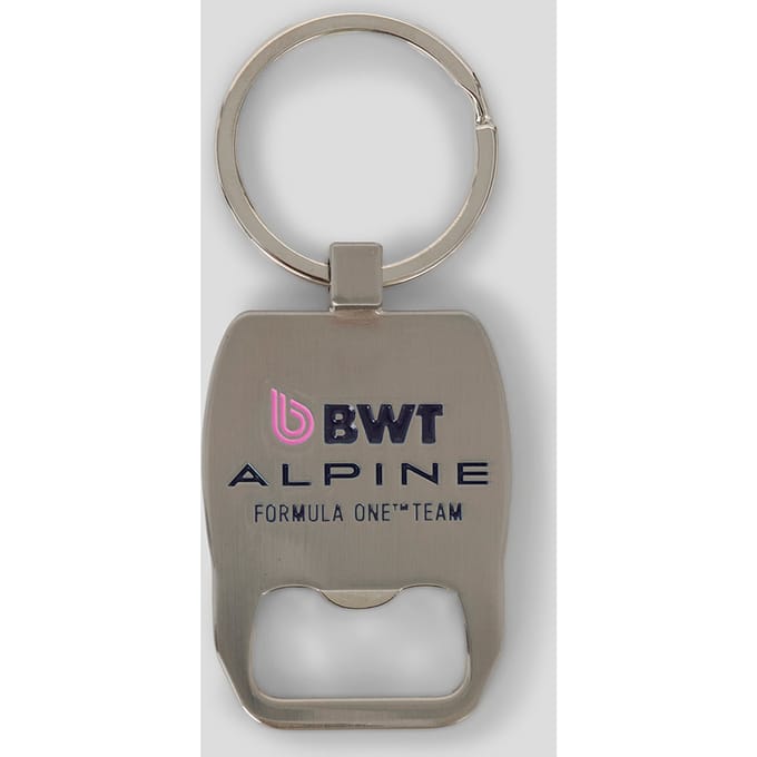 Btw Alpine Formule 1 Team Keyring/flessenopener