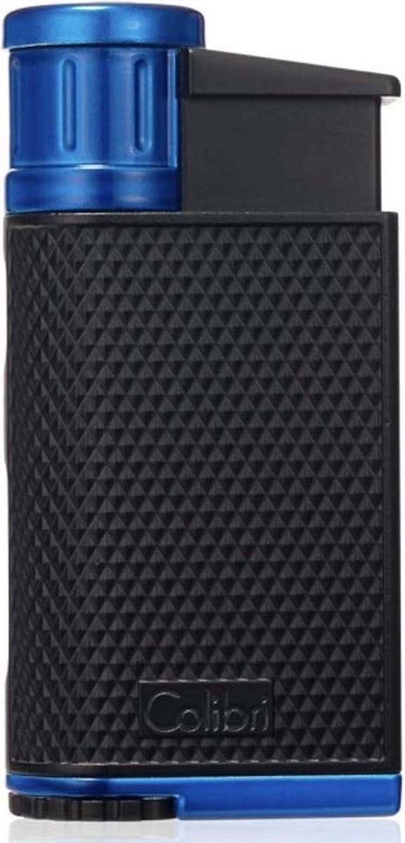 Aansteker Colibri EVO JetFlame zwart - blauw