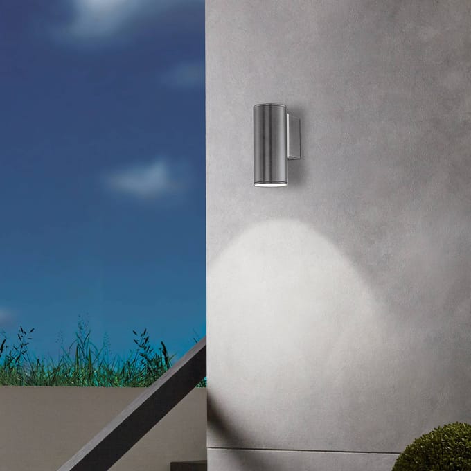 EGLO Riga Wandlamp Buiten - GU10 - 16,5 cm - Antraciet