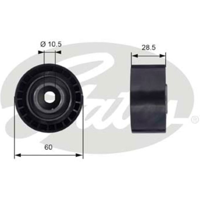 Tandriemgeleiderpoelie  GATES GATT42036