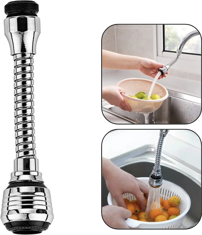 PD® - Kraan Opzetstuk - Roterende Kraankop - Kraankop - 16cm