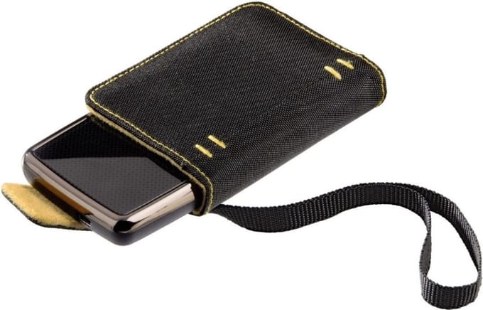 Philadelphia 1.8" HDD harde schijf tas zwart/oranje