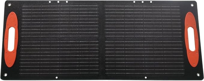 Flexibel Zonnepaneel - Lichtgewicht PV Module - Energie Opwekken - ETFE Coating - 100 Watt - Zwart