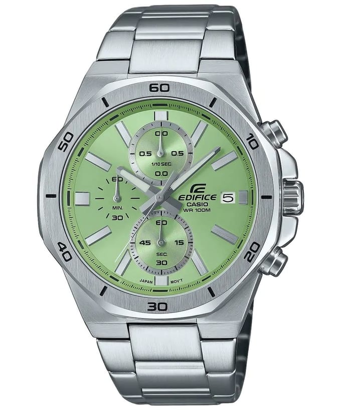 Casio Edifice EFV-640D-3AVUEF Horloge - Staal - Zilverkleurig - Ø 44 mm