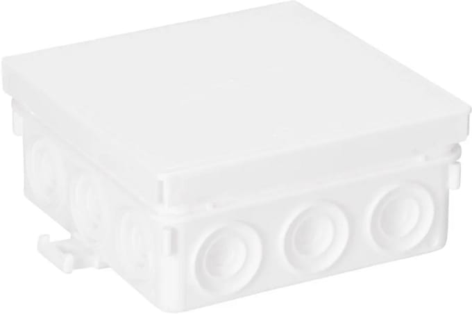 EGB AP aansluitdoos 100x100x42mm puur wit