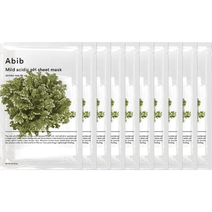 [Promotie] Abib - Mild Acidic pH Sheet Mask - Jericho Rose Fit - 10stukken