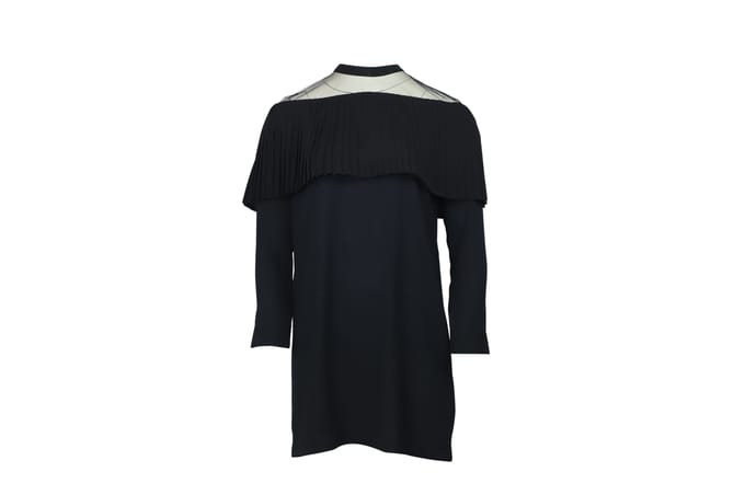 Maje Remia minijurk van zwart polyester