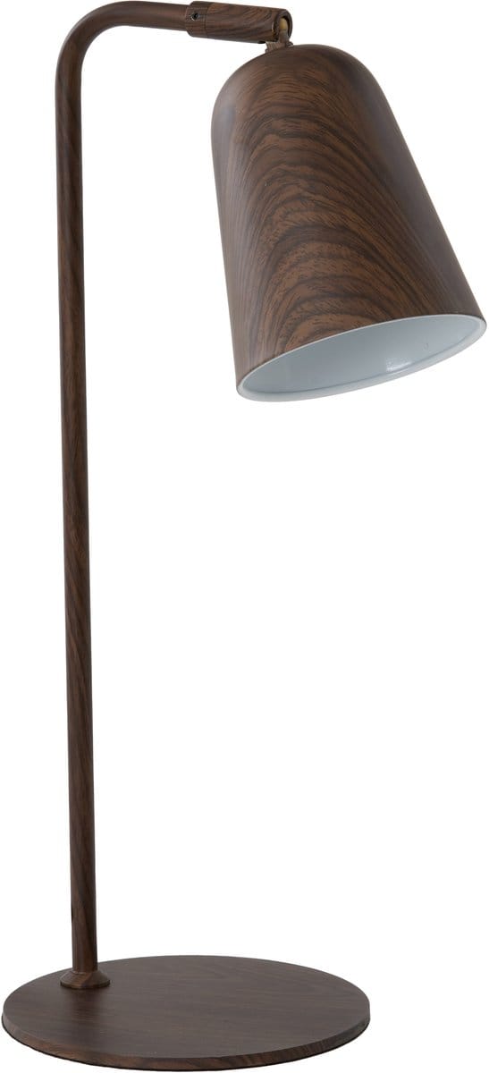 Light & Living Tafellamp Salomo 47cm - Donkerbruin