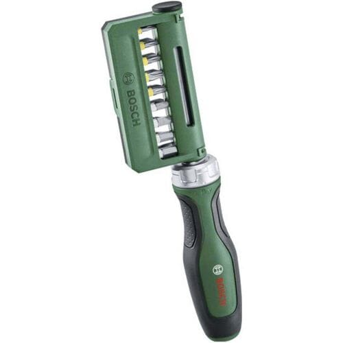 Bosch Home and Garden 1600A02Z9A Universeel Bitschroevendraaier met ratel Zeskant 80 mm