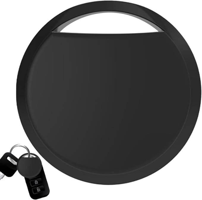 Smart Tag Tracker - Huisdier Tracker - Objecten Lokaliseren - Audiovisuele Waarschuwingen - 3.6 cm - Zwart