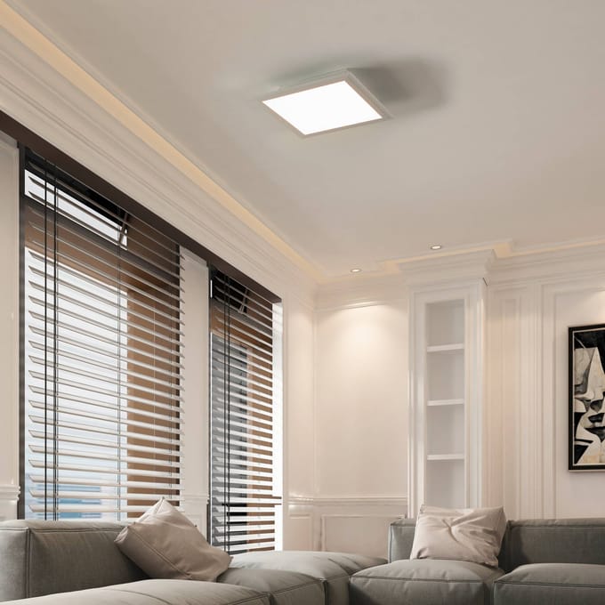 EGLO connect.z Salobrena-Z Smart Plafondlamp - 30 cm - Wit - Instelbaar wit licht - Dimbaar - Zigbee