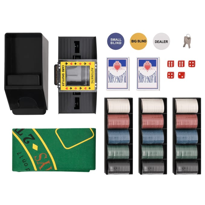 Set de jetons de poker 300 pièces 4 g
