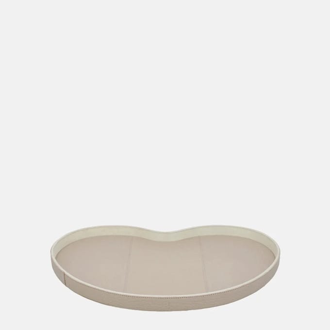 Chamada Chloe Kidney dienblad croco M beige