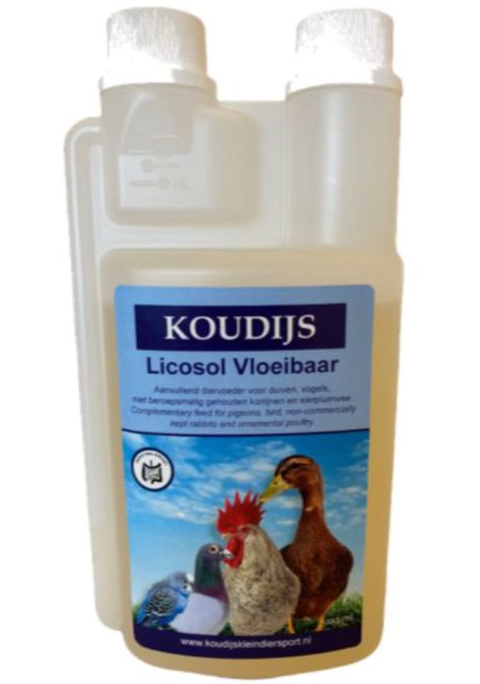 Koudijs licosol vloeibaar - Ondersteunende producten - Duiven - Supplementen - Kip
