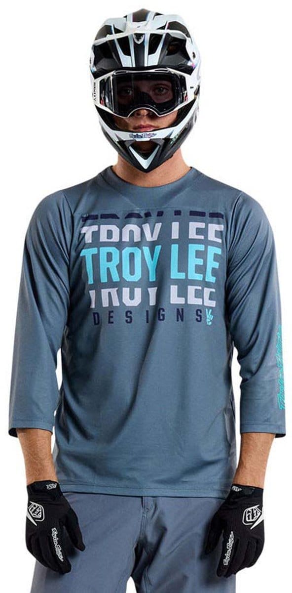 Troy Lee Designs Ruckus 3/4 Mouw Enduro Trui Blauw S Man