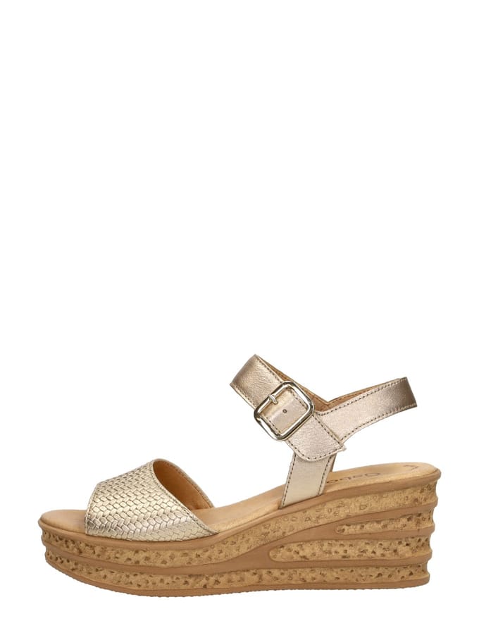 Gabor - Sandalen Hak Goudkleur 38.5
