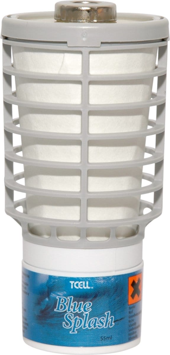 Euro Products | Luchtverfrisser | Tcell blue splash | Navulling 6 stuks