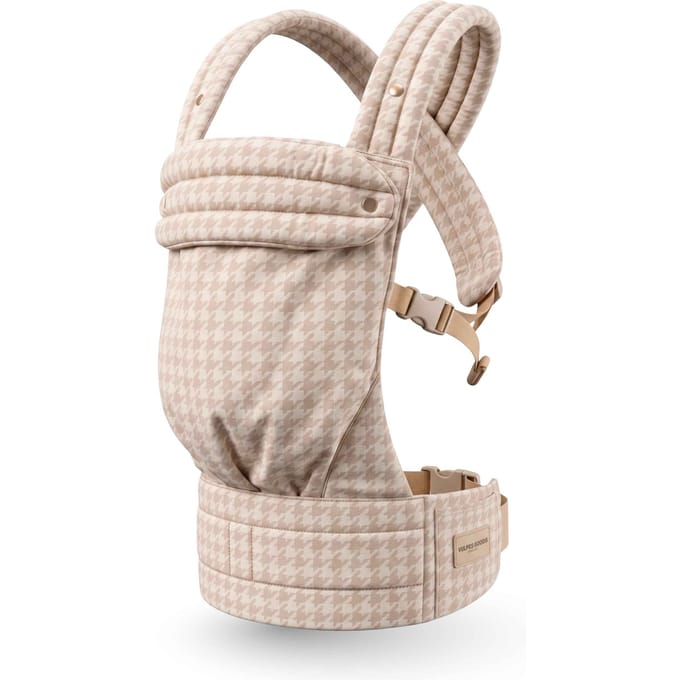Vulpes Goods® BabyCare - Draagzak – Ergonomische Baby Draagzak 0-36 mnd – Luxe Buikdrager tot 20 kg – OEKO-TEX® Katoen – Handsfree Comfort - Met Rugsteun & M-Positie - Savannah