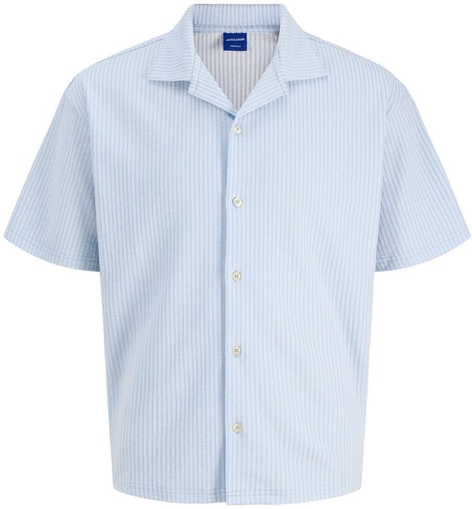 JACK&JONES - JORSUMMER STRIPED SHIRT SS SS25 - Heren - Polo's