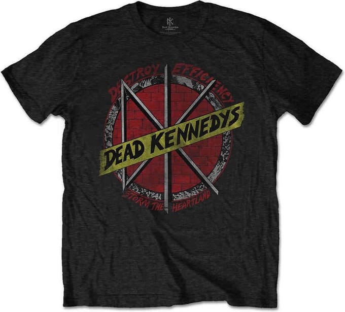Dead Kennedys - Destroy Heren T-shirt - M - Zwart