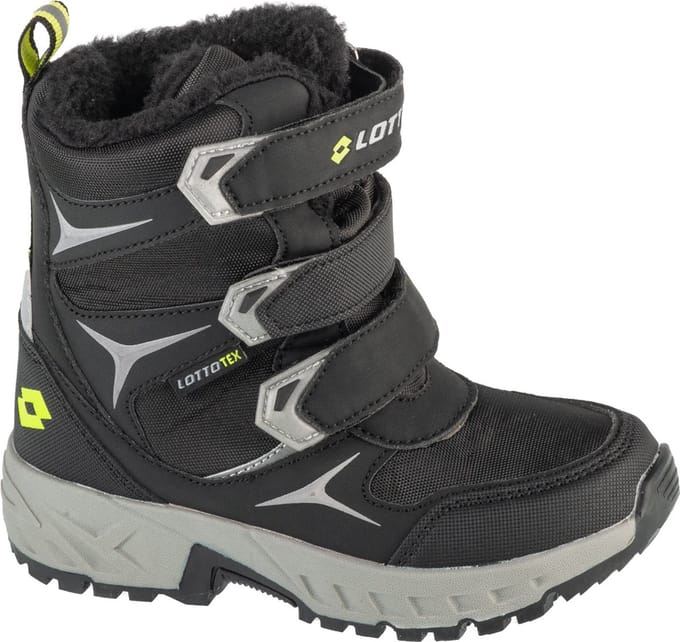 Lotto Kinder Winterschuhe Pinecreek Tex K 2600550K Black/Silver-32