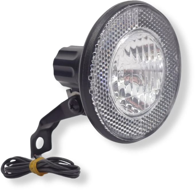 Simson Koplamp tour zwart