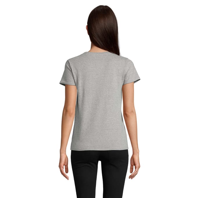 SOLS Dames/Dames Crusader Melange T-Shirt (Grijze Melange)