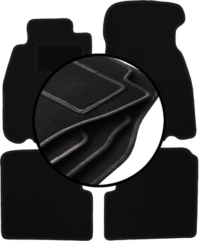 Complete set veloursmatten voor: Volvo S40 I sedan (1995-2004)