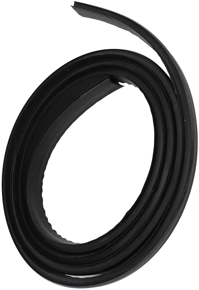 Dailygoods- Afdekstrip Rubber - 2 Meter - L-Rail Vulling - Drukafdekstrip - Efficiënt Transport - Verbeterde Hantering - Vulstrip