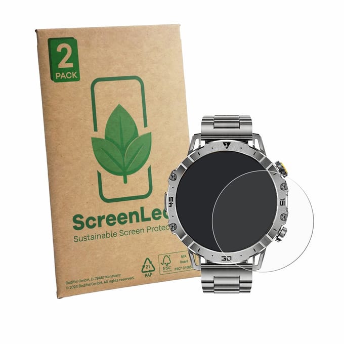 2 Stuks Screenprotector voor LIGE EF18 1.7" - Hoogwaardige Beschermfolie transparant