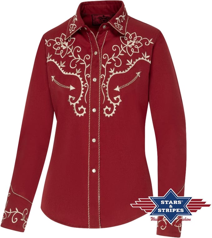 Stars & Stripes - Western Blouse - Ruth - L