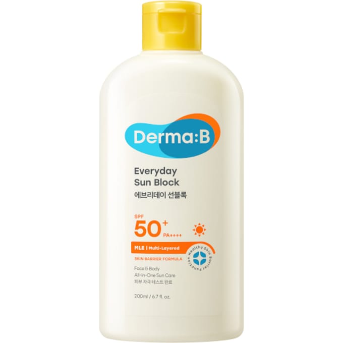 Derma:B - Everyday Sun Block SPF50+ PA++++ - 200ml
