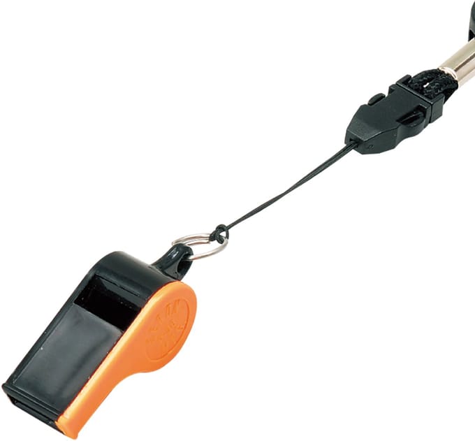 Mikasa Fluit WH-10BKO Zwart Oranje Incl. Koord