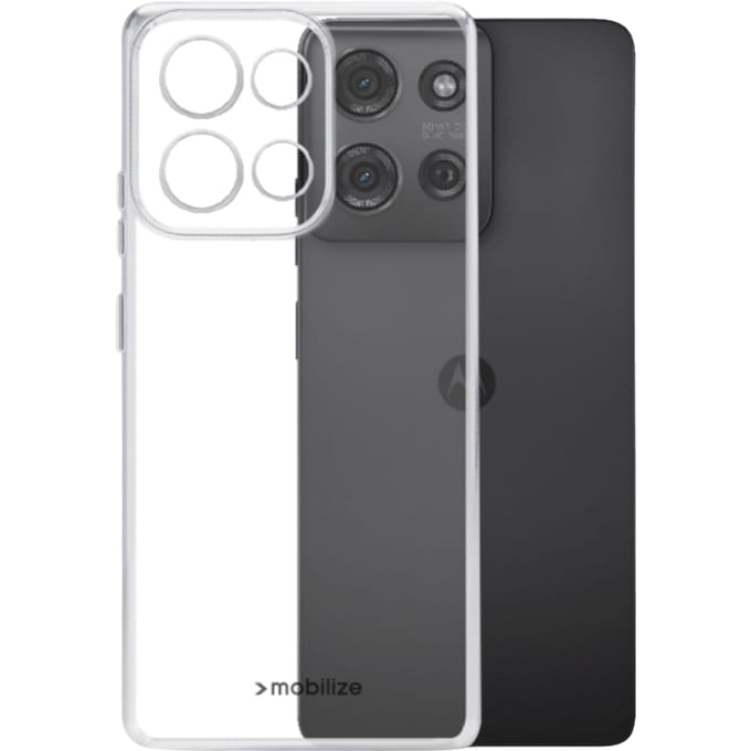 Mobilize Motorola Moto G75 TPU Hoesje Transparant