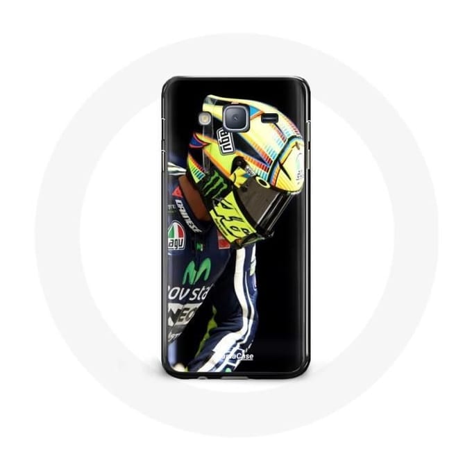 Case voor Samsung Galaxy J7 Valentino Rossi motorfietssnelheidsbestuurder
