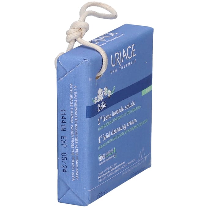 Uriage Baby 1st Solid Cleansing Cream with Organic Edelweiss 100 Crème