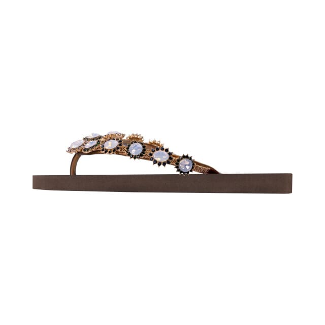 Uzurii | Teenslippers | Dames | Koffie | Maat 39/40