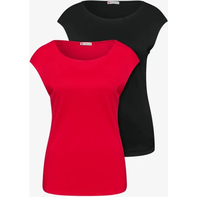 Basic shirts in een 2-pack