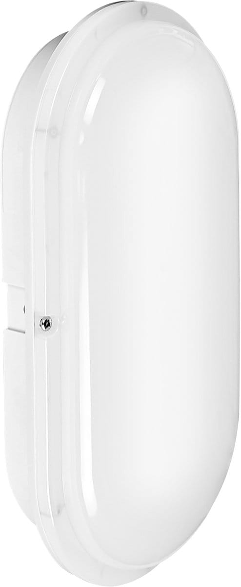 LED Bulkhead Buitenlamp Ovaal - Koelwit 4000K - 15W - 1650 Lumen - IP66 - 230V
