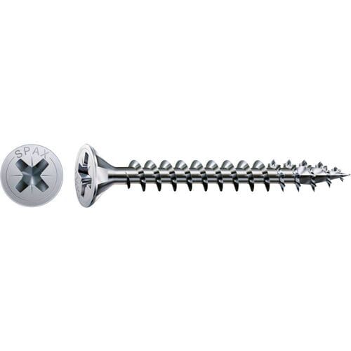 SPAX 1081010400255 Verzinkkopschroef 4 mm 25 mm Kruiskop Pozidriv Staal Galvanisch verzinkt 1000 stuk(s)
