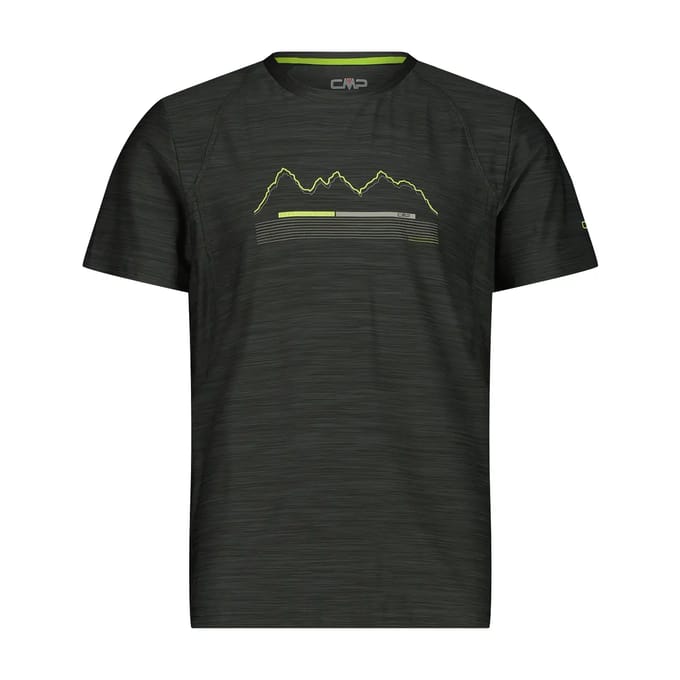 Rekbare bedrukte shirt CMP