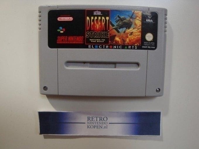 Desert Strike - Super Nintendo [SNES] Game [PAL]