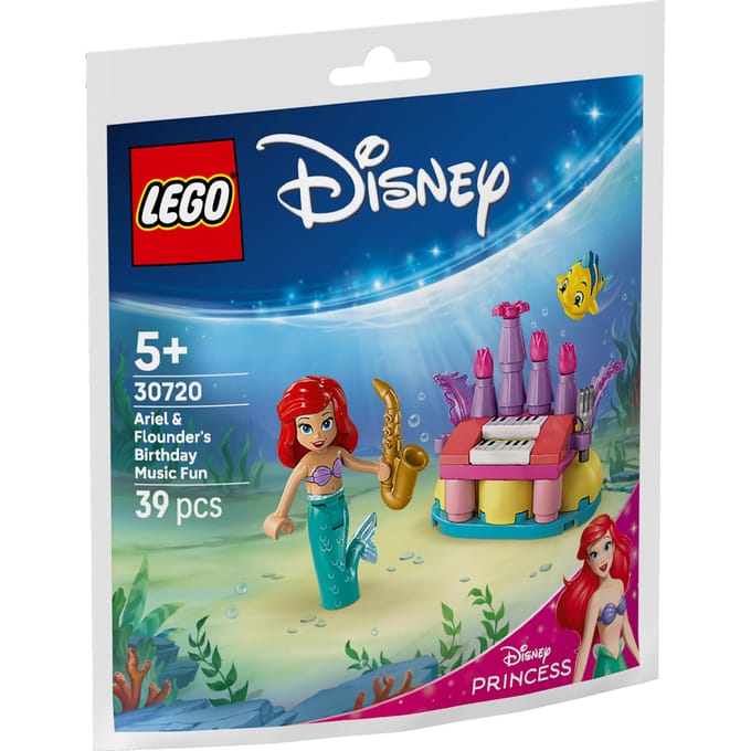 LEGO Disney - Polybag - Verjaardagsmuziek van Ariel en Botje - 30720