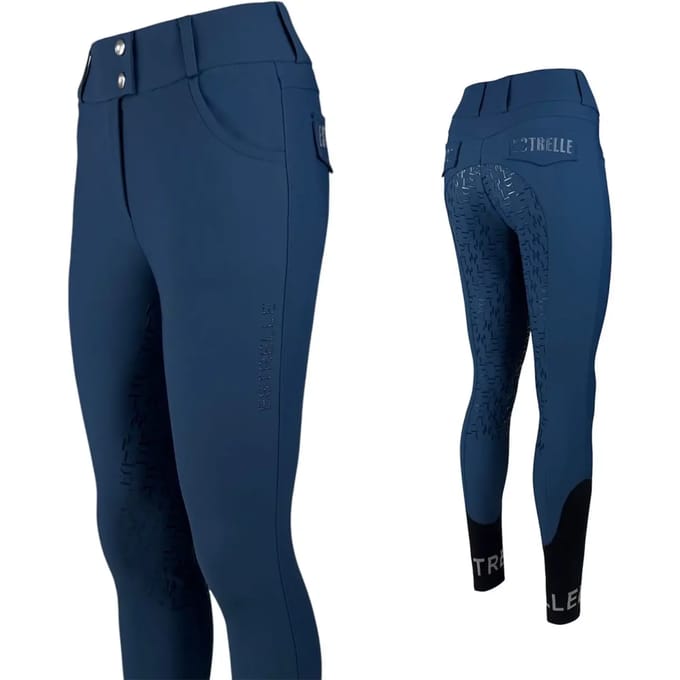 Dames rijbroek met middengrip Estrelle Equestrian Iconic S