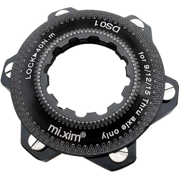 Centerlock 6-gaats Adapter Center Lock Conversie 6-gaats Remschijf 6 Bout zwart