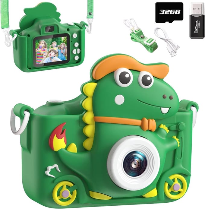 DailySupplies® Kinder Camera - Digitale Kindercamera - Kids Camera - Groen