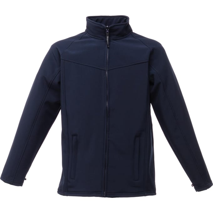 Regatta Professioneel Heren Uproar Softshell Windbestendig Fleece-jack (Marine/Navy)